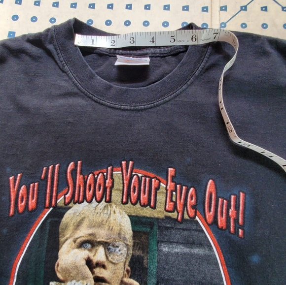 A Christmas Story Black T-Shirt Pre Owned, Size XL - Picture 4 of 16